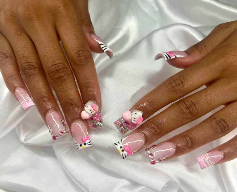 Nail art and salon work at Natural Nail Bar Toronto
