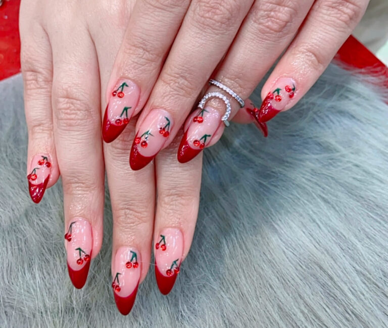 Nail art at Natural Nail Bar Toronto