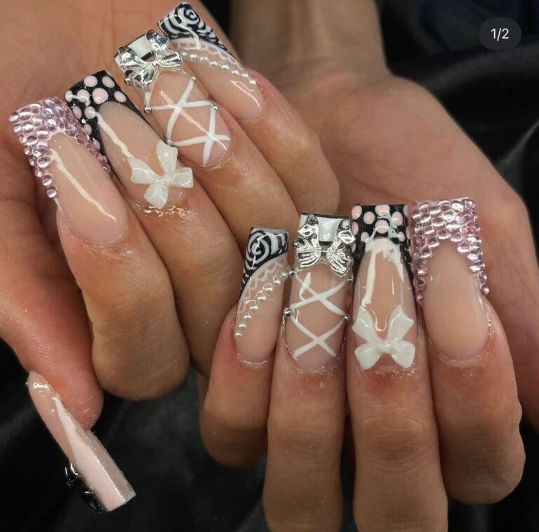 Nail art at Natural Nail Bar Toronto