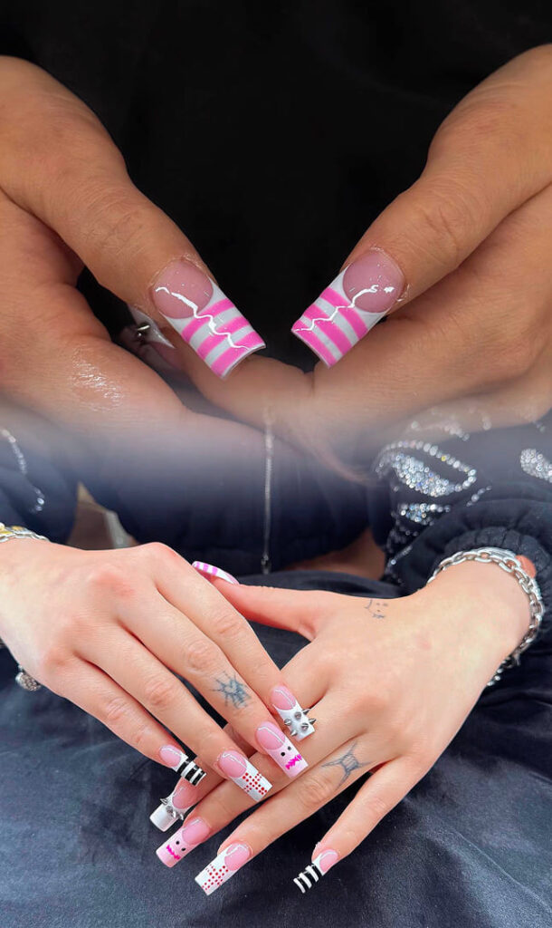 Nail art at Natural Nail Bar Toronto