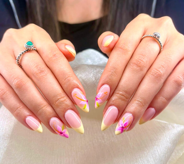 Nail art and salon work at Natural Nail Bar Toronto