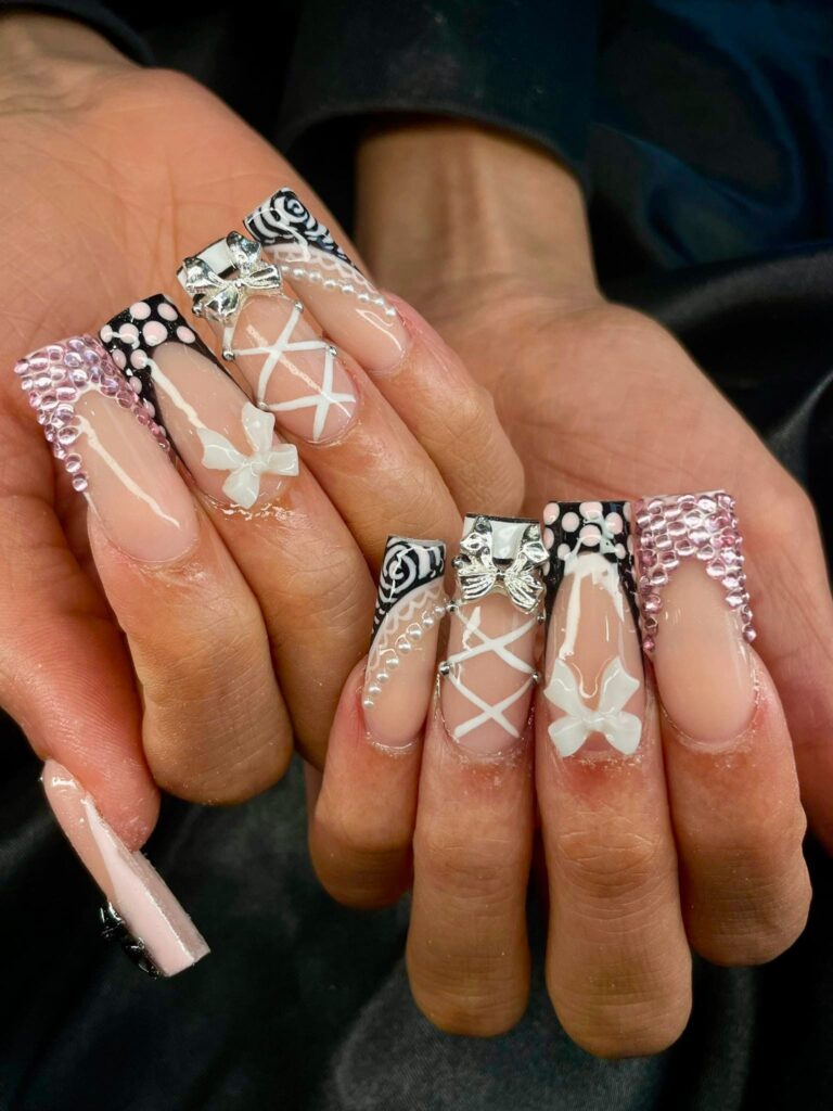 Nail art and salon work at Natural Nail Bar Toronto
