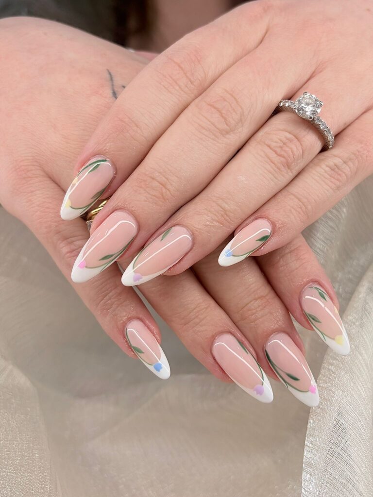 Nail art at Natural Nail Bar Toronto