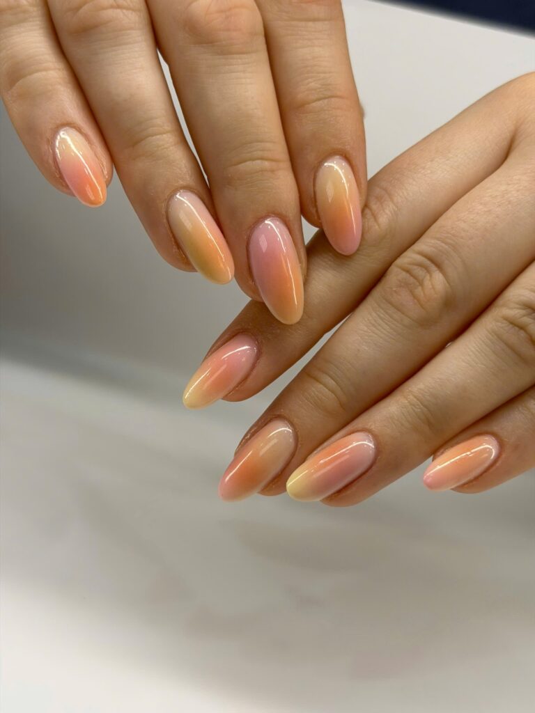 Nail art at Natural Nail Bar Toronto