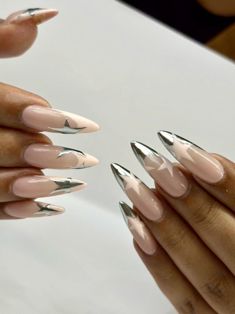 Nail art at Natural Nail Bar Toronto