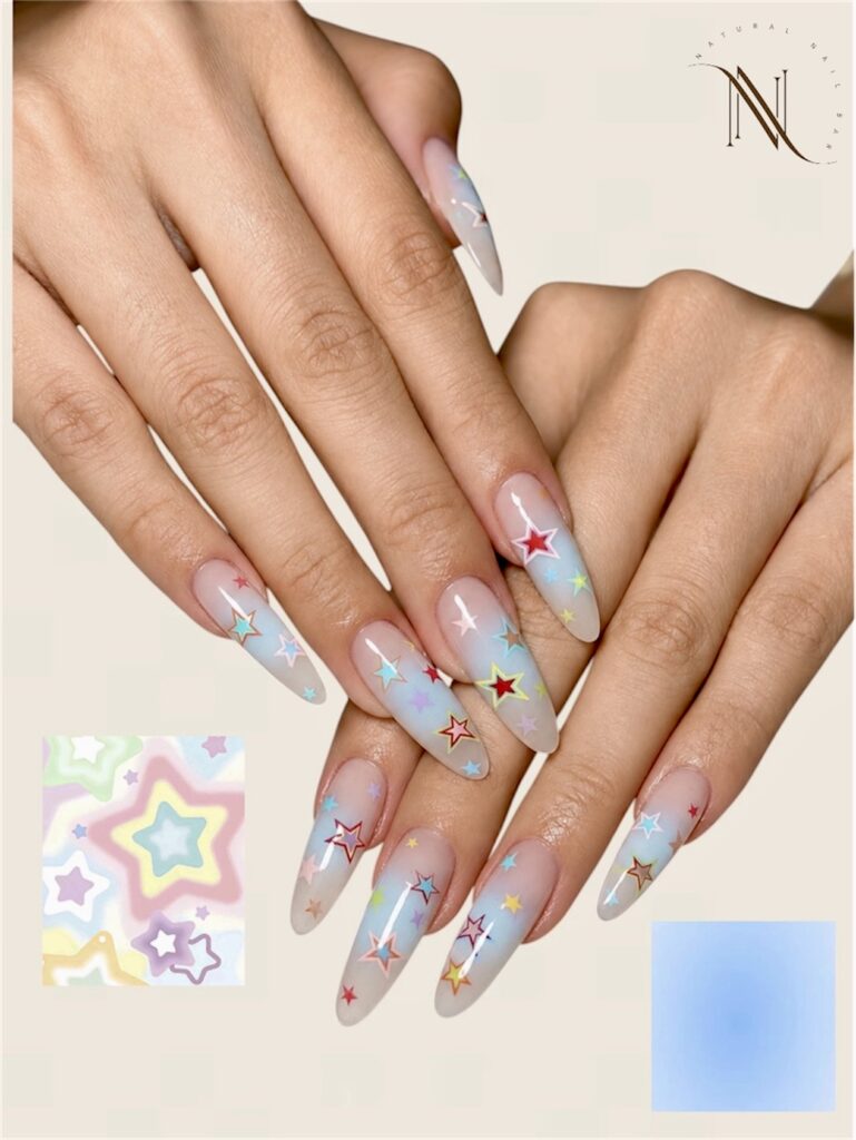 Nail art at Natural Nail Bar Toronto