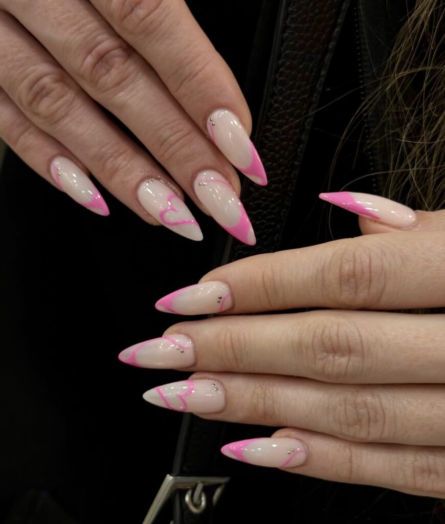 Nail art at Natural Nail Bar Toronto
