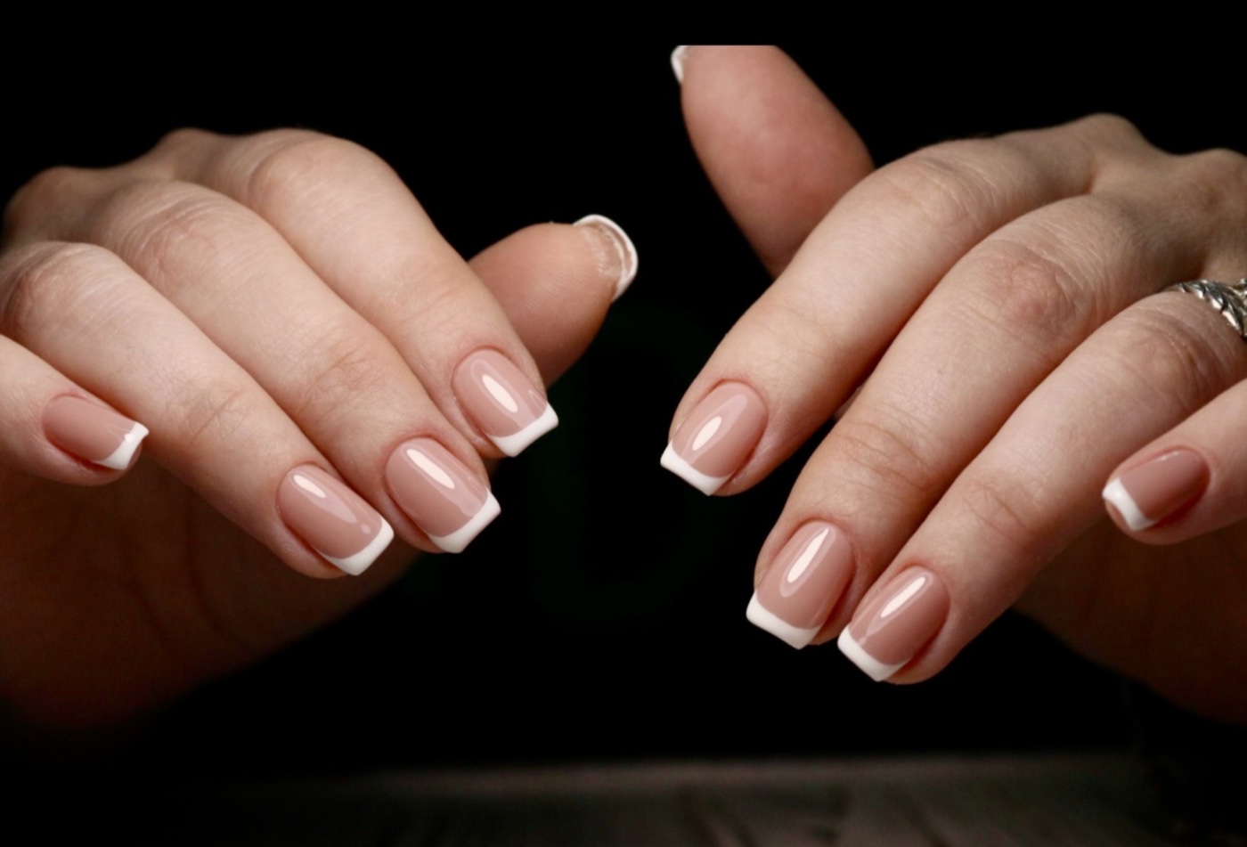 Inside Natural Nail Bar, downtown Toronto